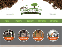 Tablet Screenshot of martinlandscapesupply.com